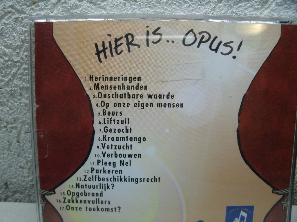 cd 10 hier is opus onschatbare waard, Cd's en Dvd's, Ophalen of Verzenden, Zo goed als nieuw, Levenslied of Smartlap