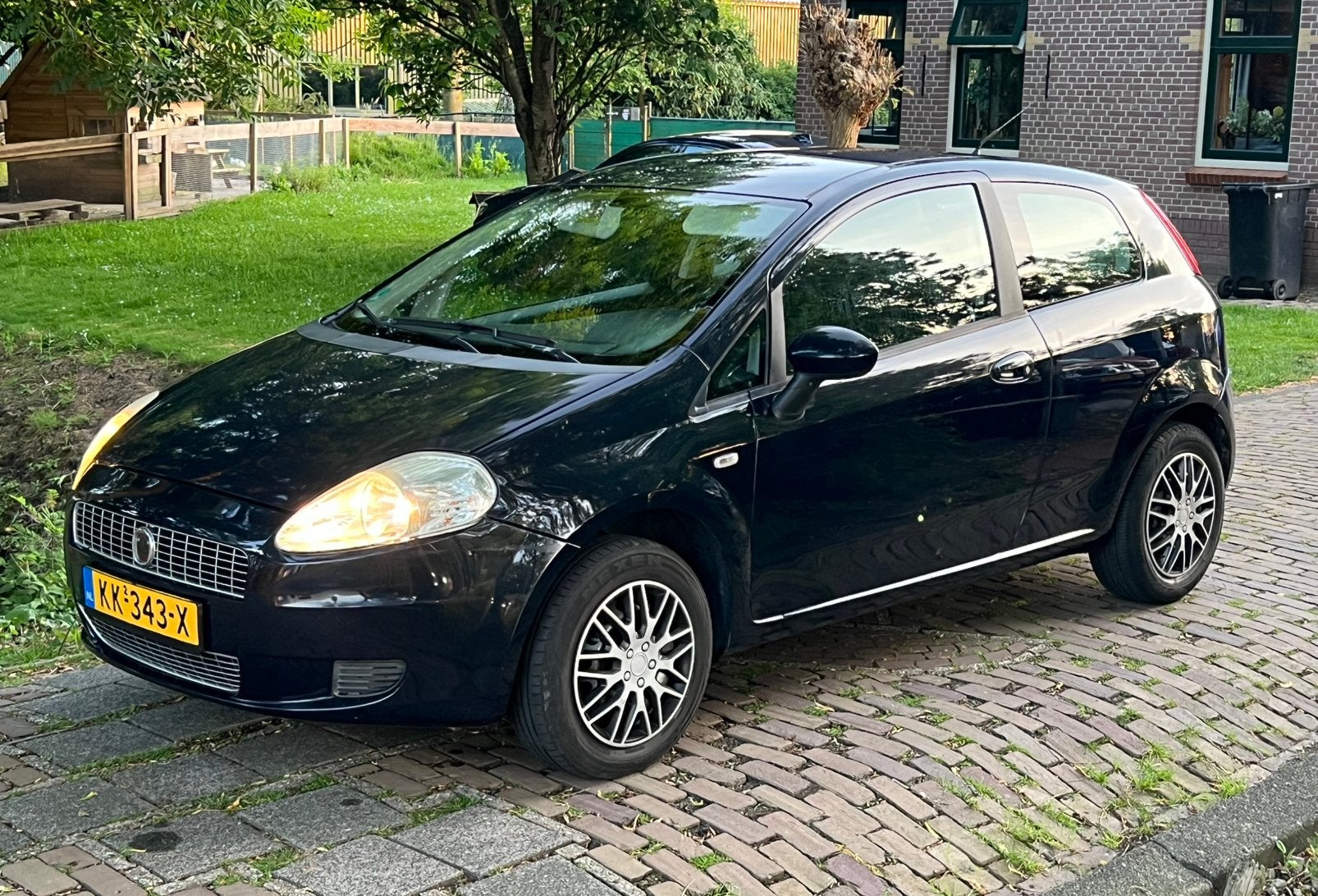 Grande punto 1.4, Auto's, Elektrische ramen, Blauw, Grande Punto, Handgeschakeld