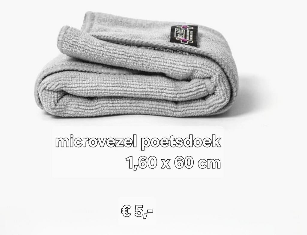 Microvezel Poetsdoek 1.60 x 60 cm, Ophalen of Verzenden, Nieuw
