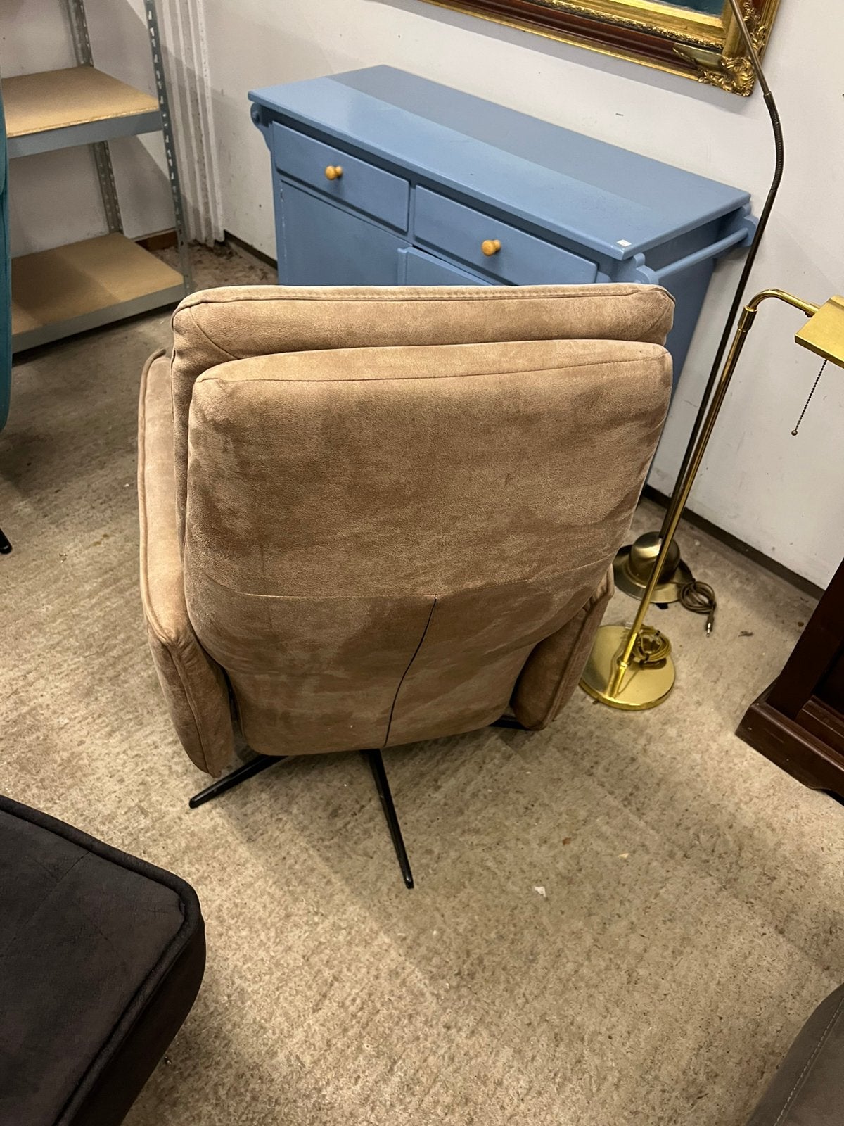 Relaxfauteuil, Ophalen, ., 75 tot 100 cm, Zo goed als nieuw
