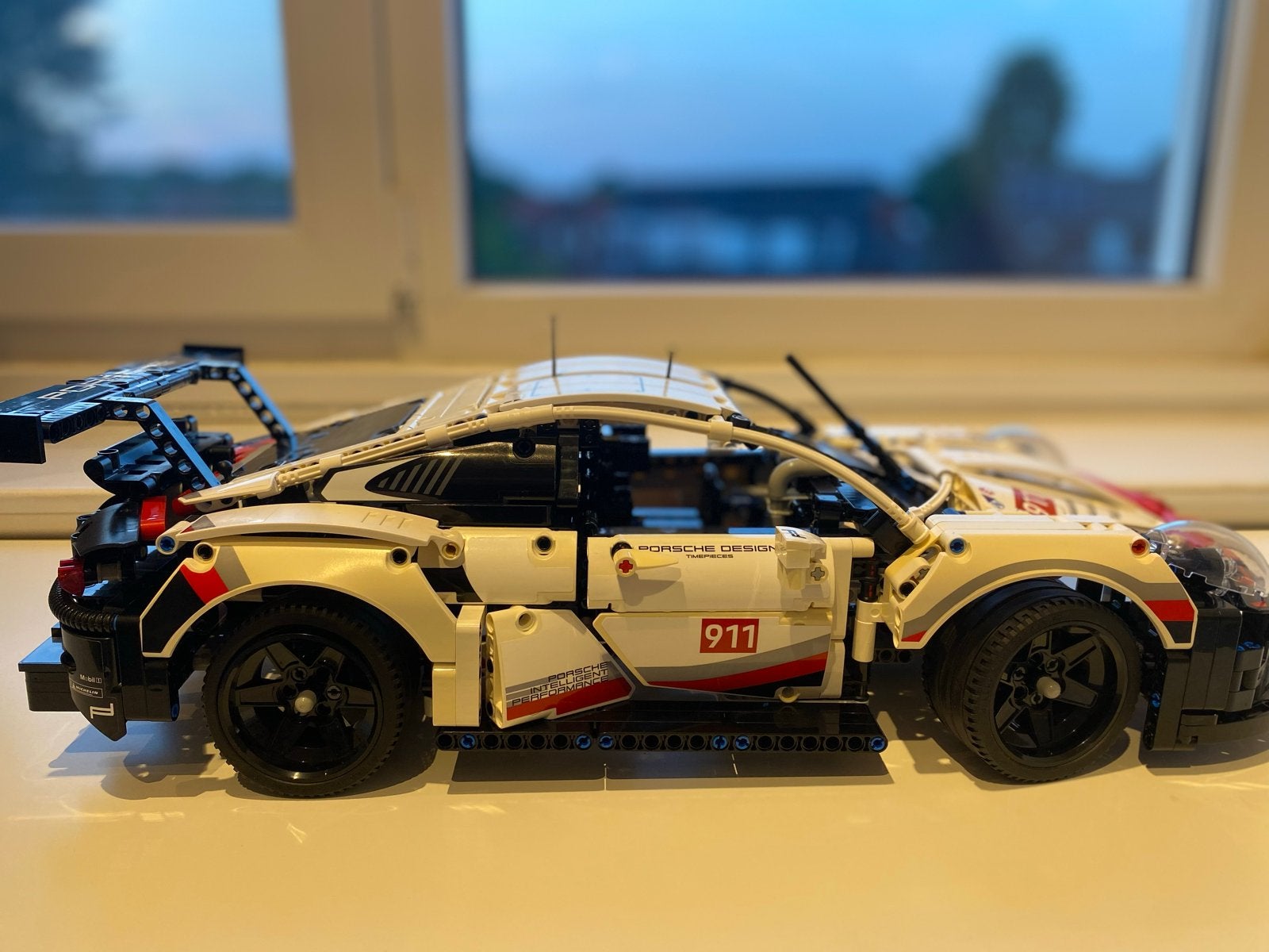 Lego Technic Porsche 911 RSR - ZONNESCHADE!, Kinderen en Baby's, Speelgoed | Duplo en Lego, Ophalen of Verzenden, Gebruikt