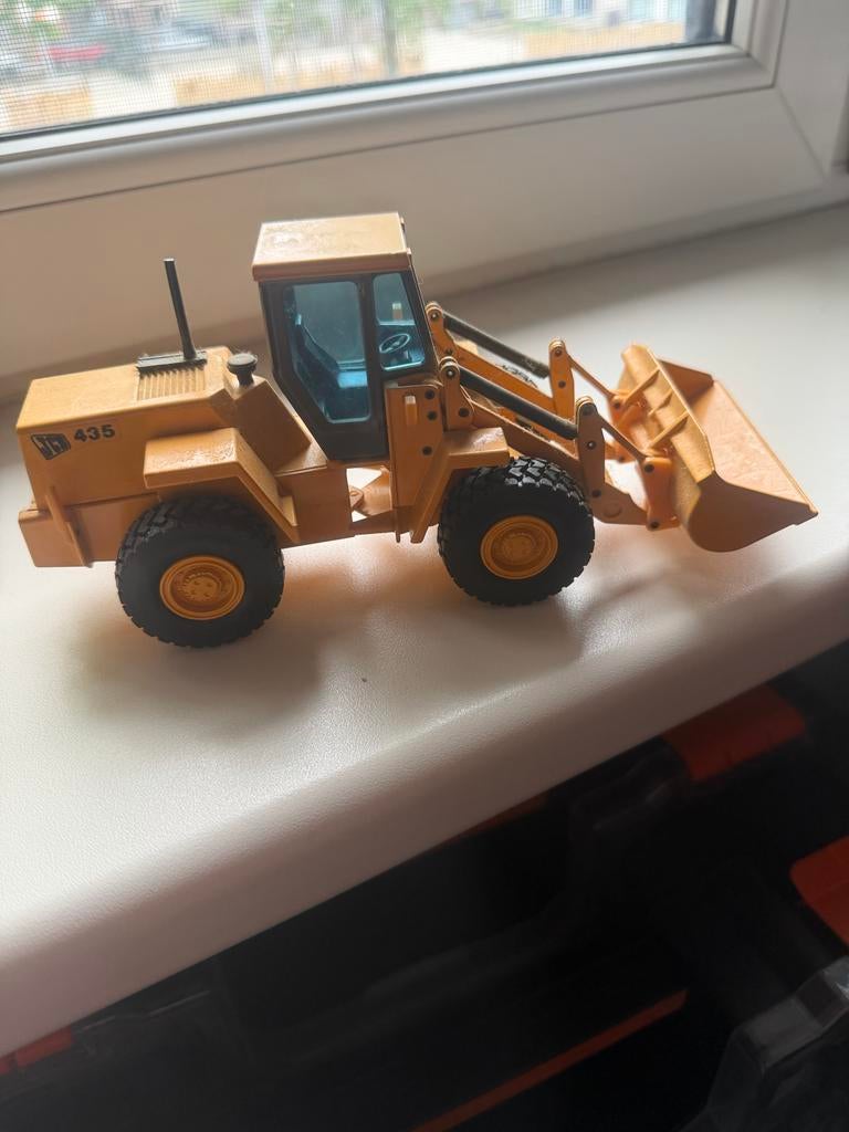 JCB 435 Wiellader Model - Gedetailleerd Schaalspeelgoed, Overige merken, Gebruikt, 1:32 tot 1:50, Overige typen