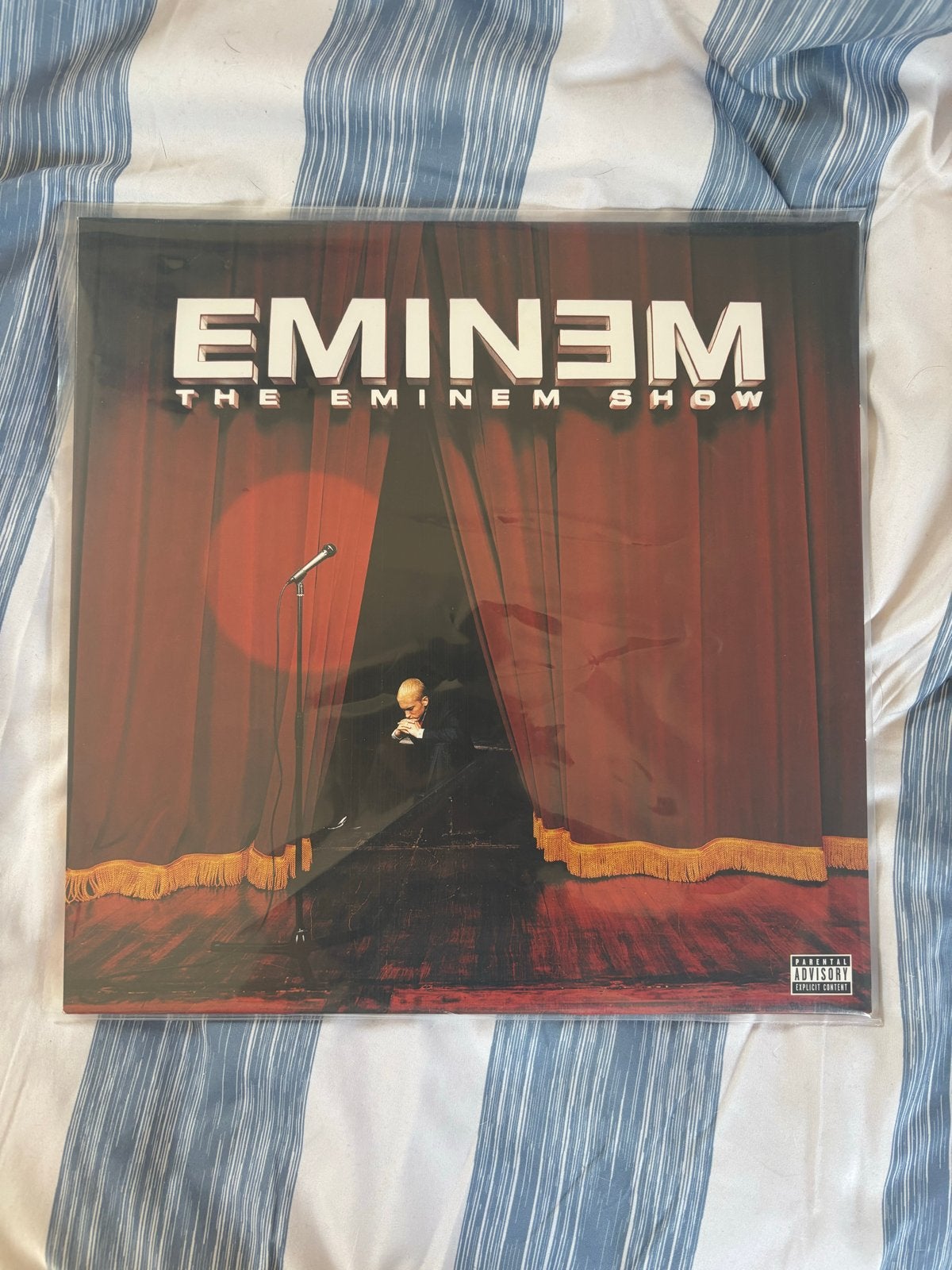 Eminem - The Eminem Show LP (Zo goed als nieuw), Cd's en Dvd's, Ophalen of Verzenden, Zo goed als nieuw, 12 inch, Poprock