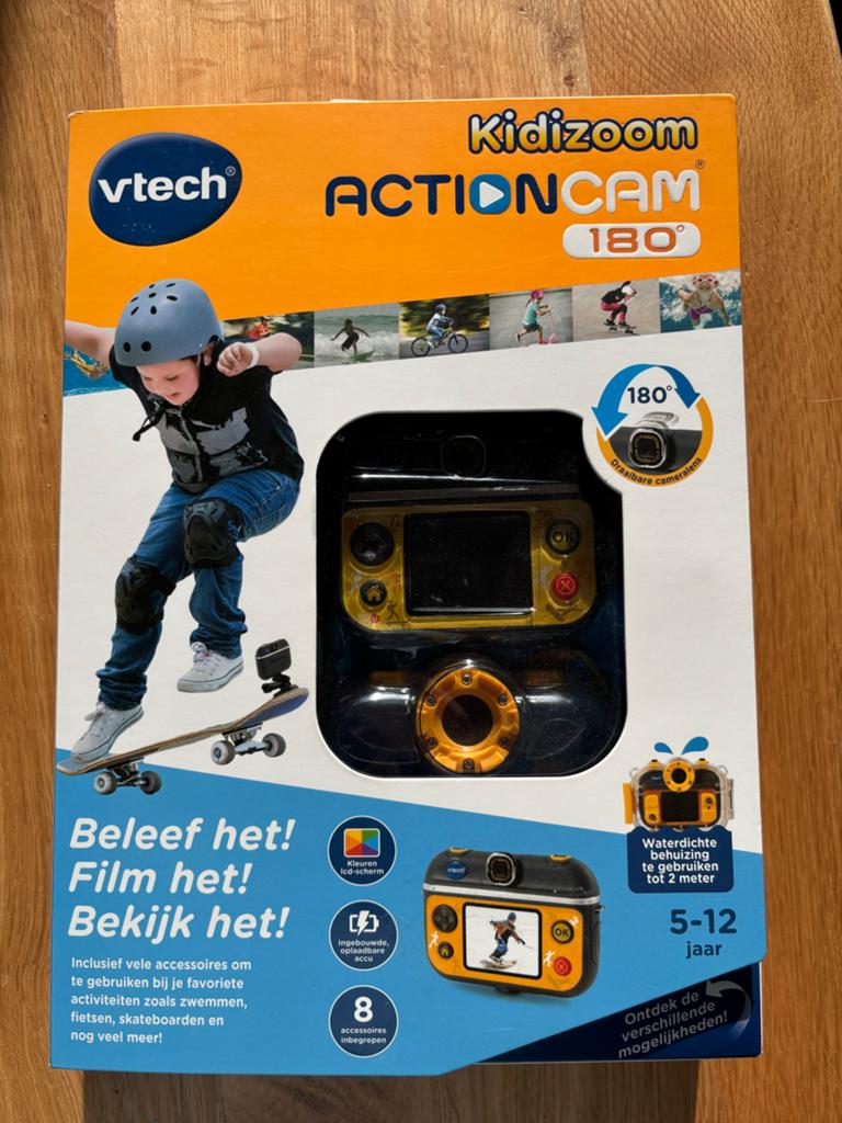 Vtech Kidizoom Action Cam 180 - in originele doos., Ophalen of Verzenden, Zo goed als nieuw, Overige merken