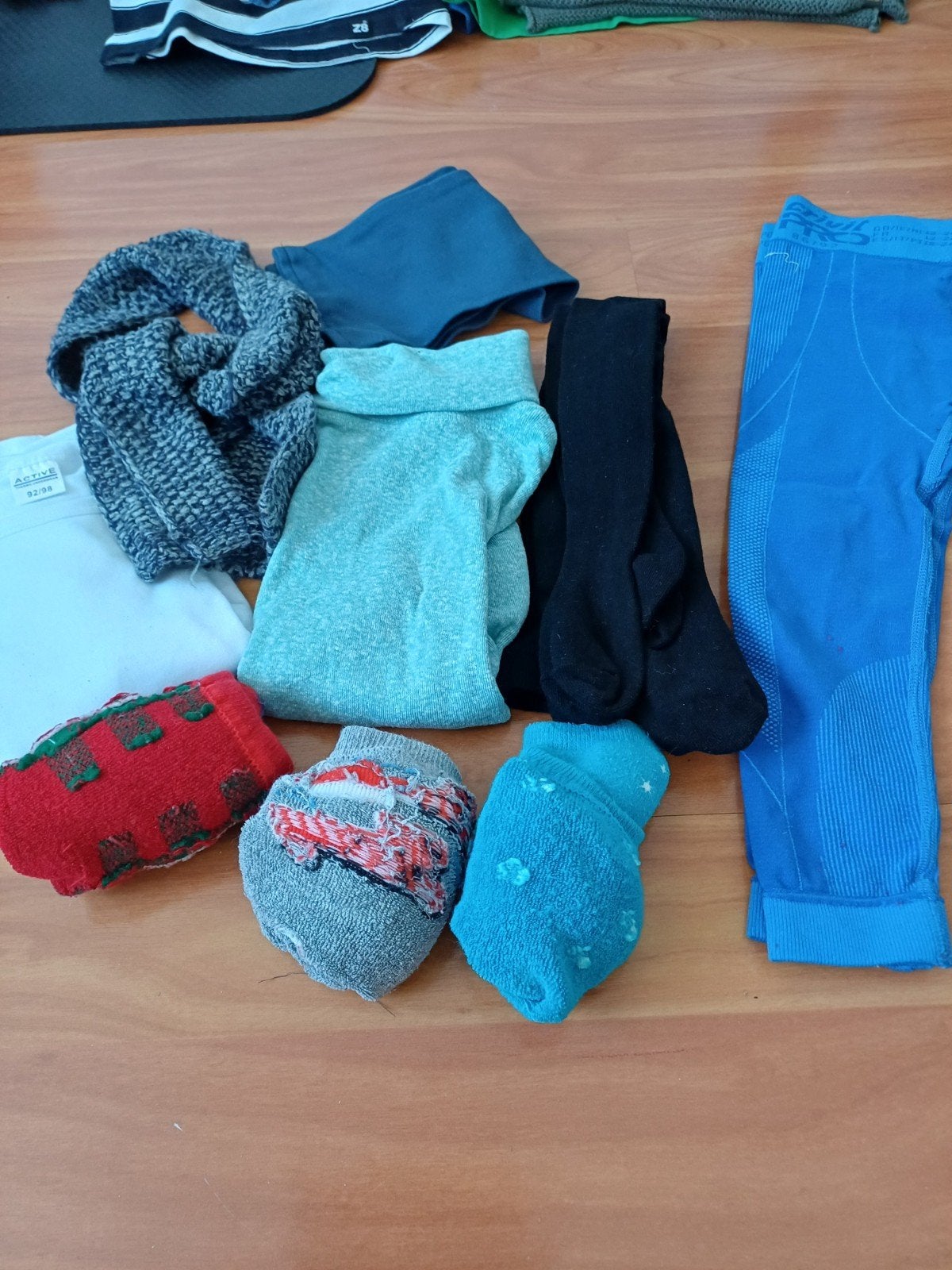 thermo ski sokken shawl etc mt 92,98, Overige merken, Gebruikt, 100 tot 140 cm, Ophalen of Verzenden
