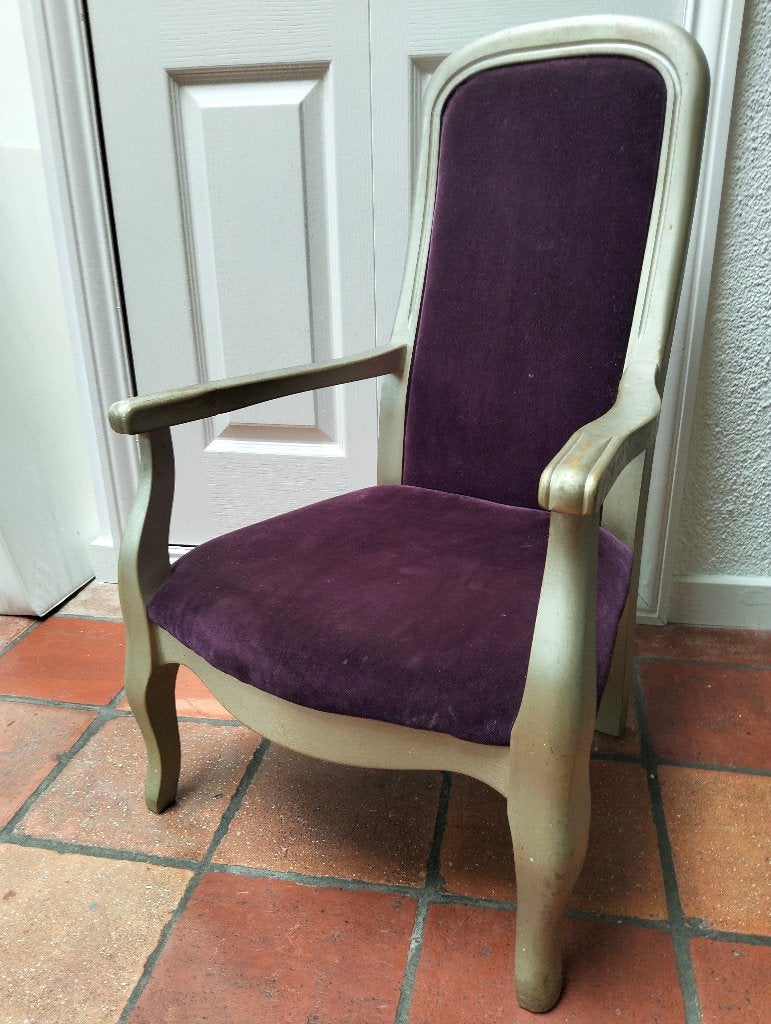 Leuk stoeltje ook leuk om als projectje te bekleden, Ophalen, Gebruikt, Eén