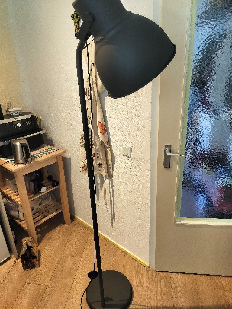 Ikea Hektar lamp, Ophalen, E27 (groot), Zo goed als nieuw, Metaal