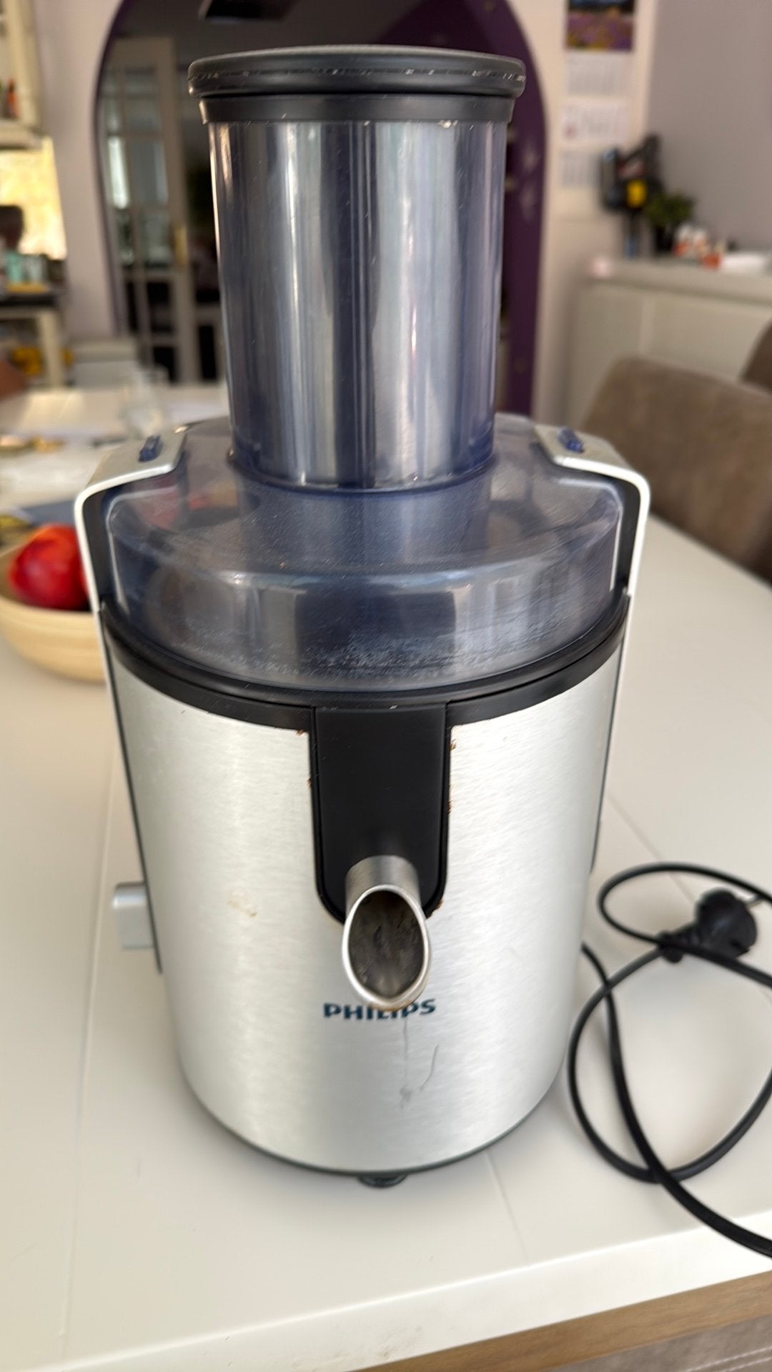 Philips jusers, sapcentrifuge, Witgoed en Apparatuur, Juicers, Ophalen of Verzenden, Zo goed als nieuw, Sapcentrifuge