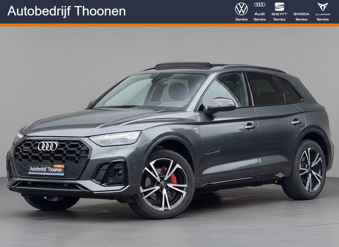 Audi Q5 50 TFSI e S edition | Trekhaak | Pano | LED, Auto's, Automaat, Gebruikt, 4 cilinders, Bedrijf