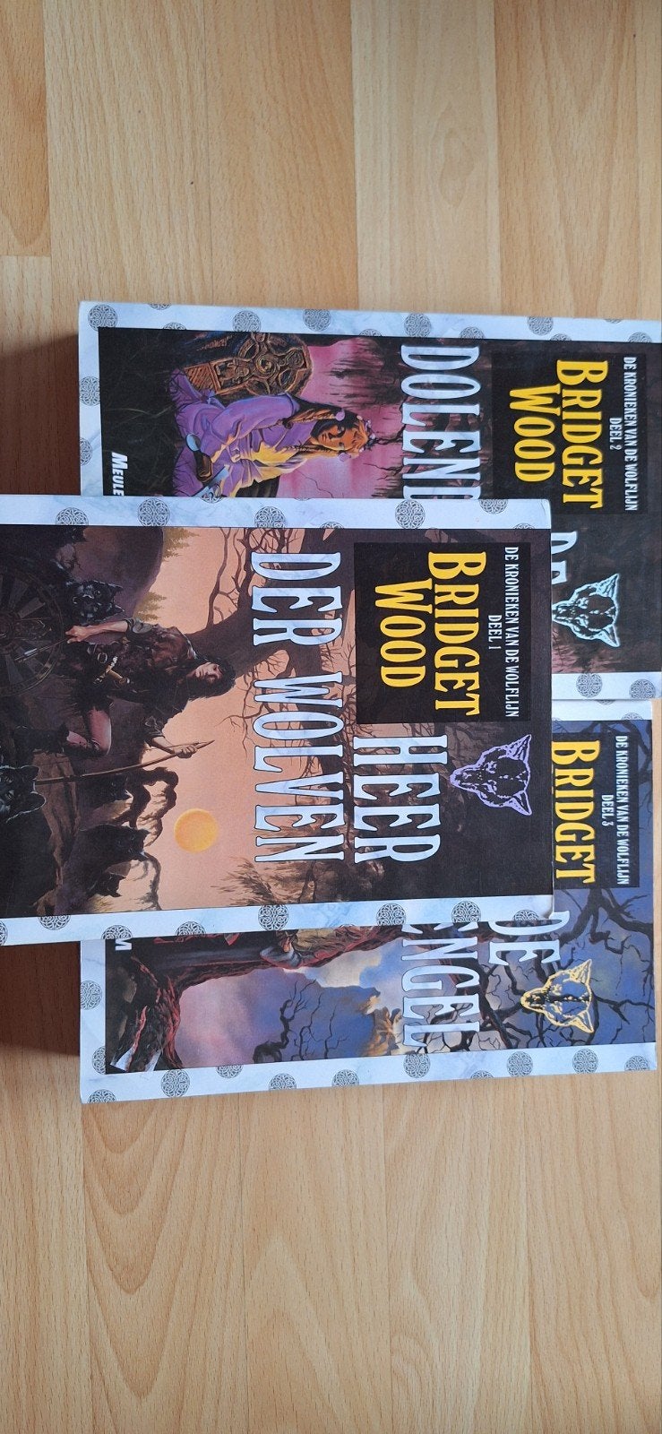 Bridget Wood - De Kronieken van de Wolfljin (3 delen), Boeken, Verzenden