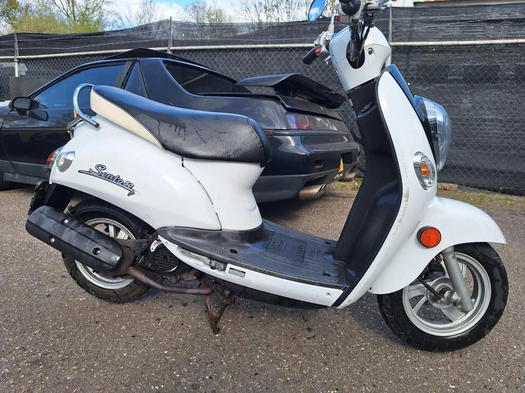 Kymco Sento 50 - Nette scooter met geel kenteken, Fietsen en Brommers, Scooters | Kymco, Gebruikt, Overige modellen, Maximaal 45 km/u