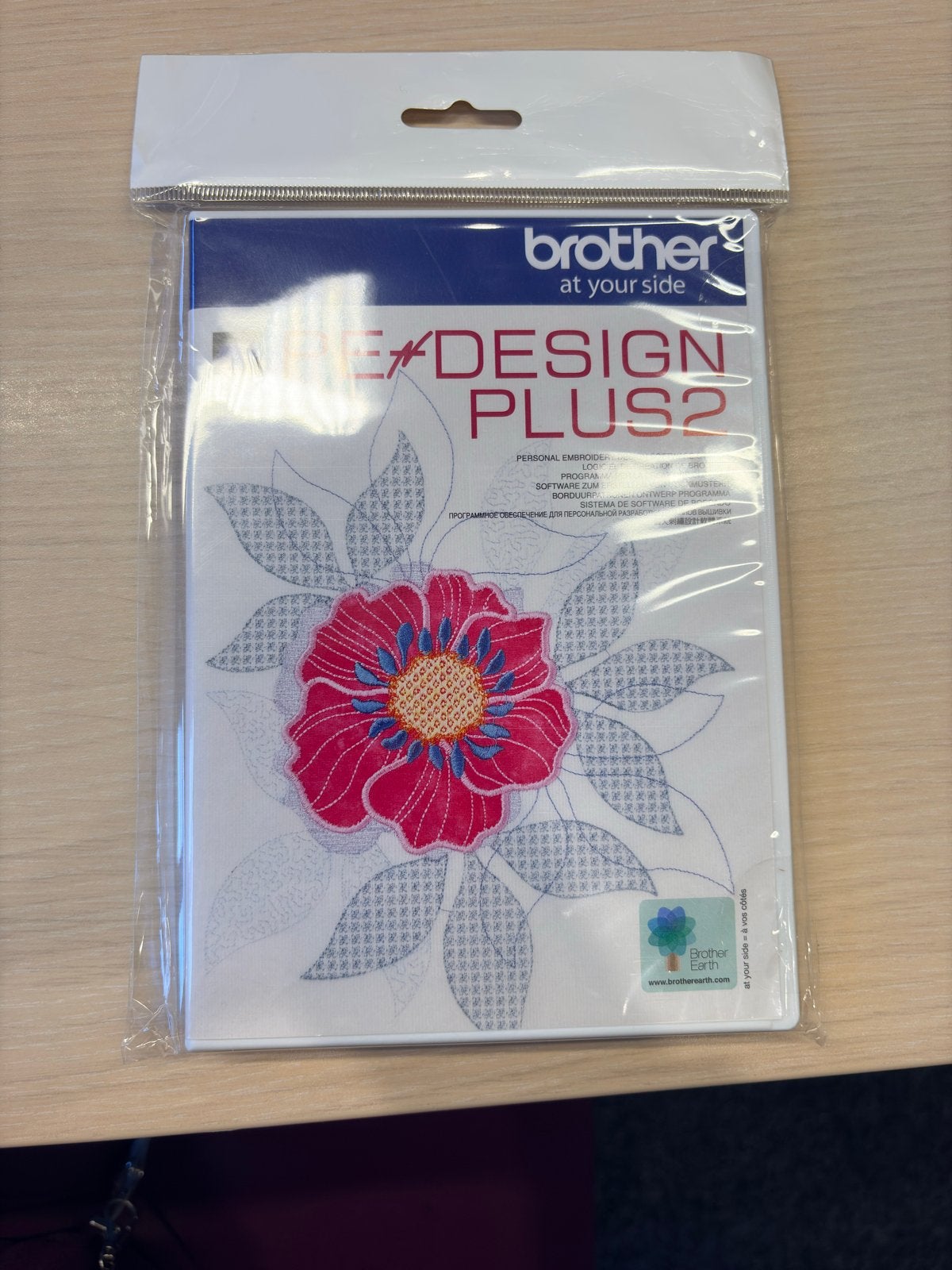 Brother PE-DESIGN PLUS2 borduursoftware, Ophalen, Nieuw, Windows