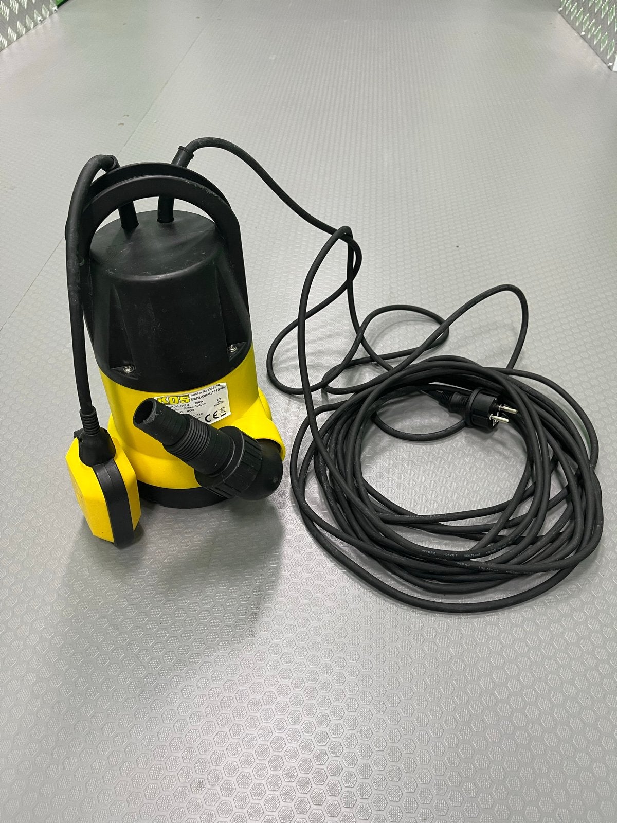 KOS DPA250 250W Dompelpomp met vlotter, Ophalen, Gebruikt, Dompelpomp