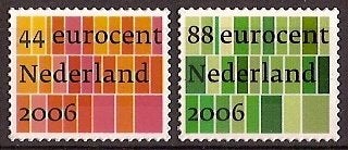 Nederland NVPH nr 2485/6 postfris Zakenpostzegels 2006, Postzegels en Munten, Postzegels | Nederland, Ophalen of Verzenden, Na 1940