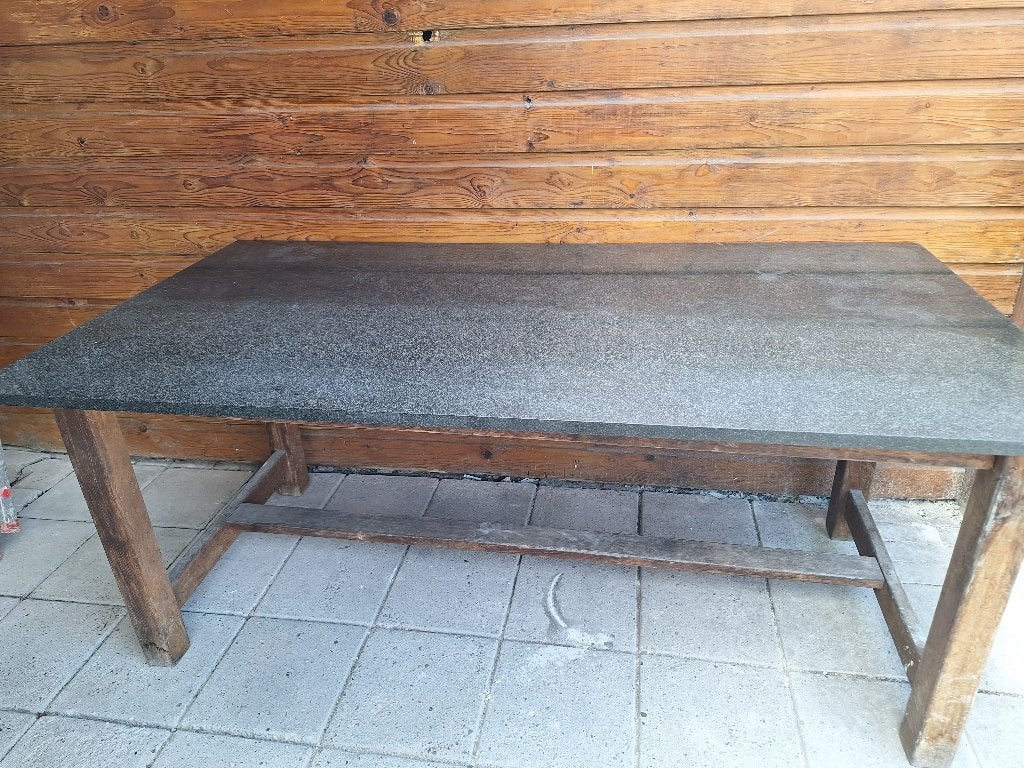 Marmeren eettafel, Ophalen, 50 tot 100 cm, Vijf personen of meer, 150 tot 200 cm