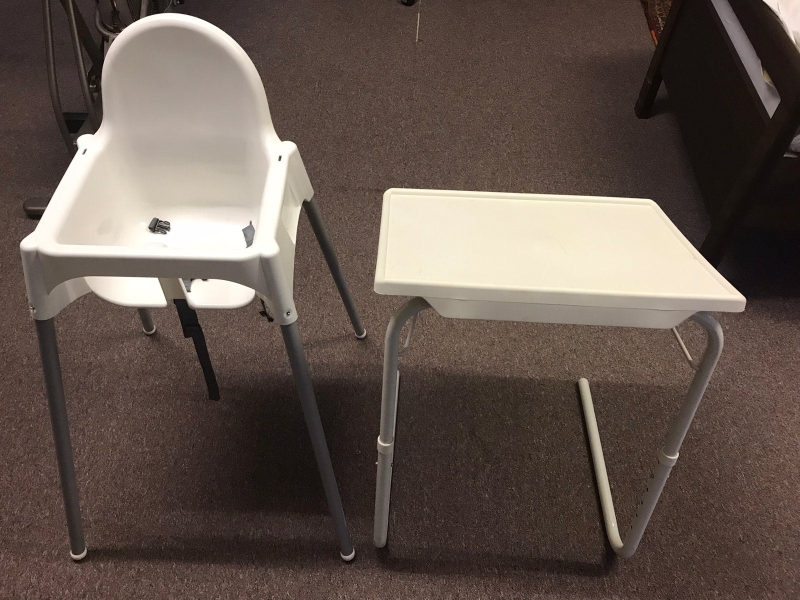 Kinderstoel + tafel vooraan je bed, Ophalen of Verzenden, Gebruikt, Campingstoel