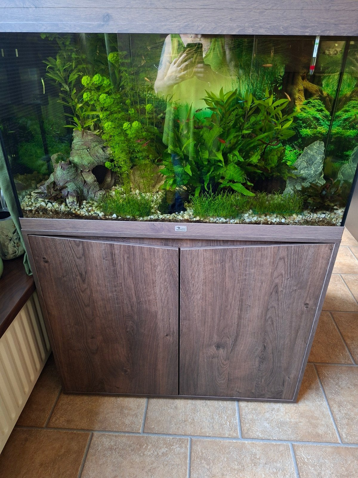 compleet aquarium, Dieren en Toebehoren, Ophalen, Zo goed als nieuw