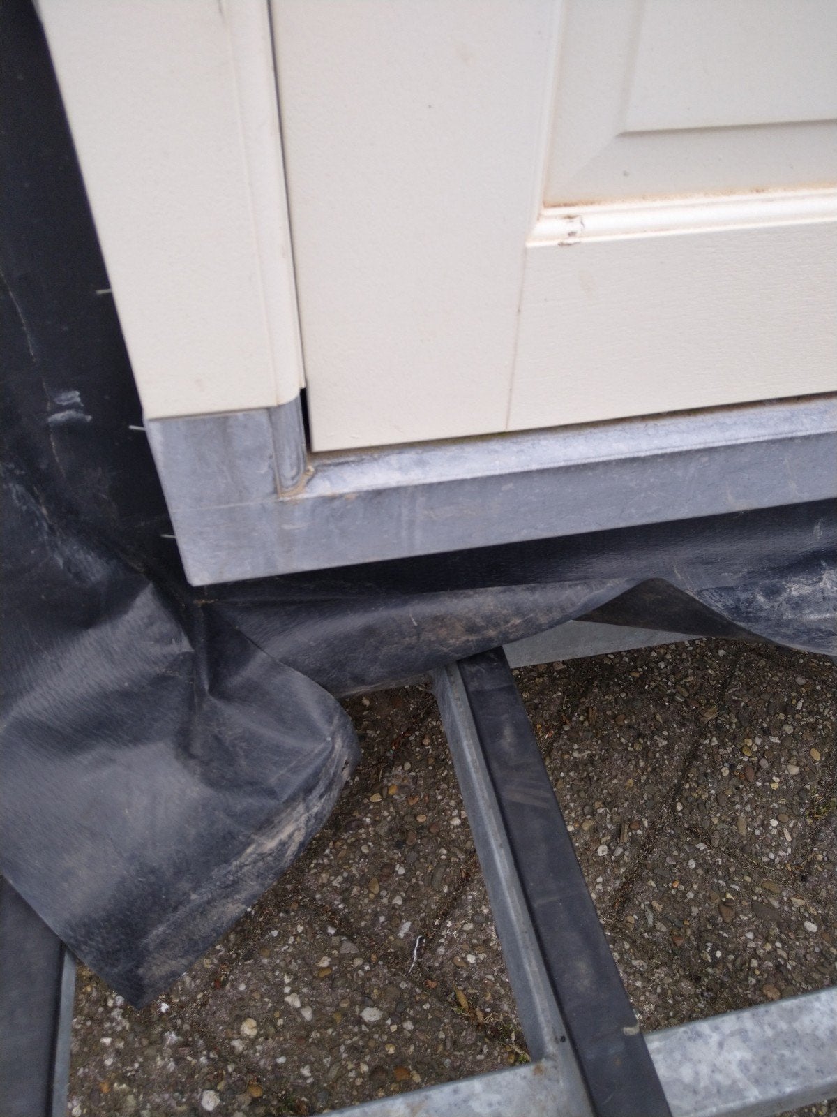 Kozijn met paneel deuren, Doe-het-zelf en Verbouw, Nieuw, Ophalen of Verzenden, Buitendeur, Glas