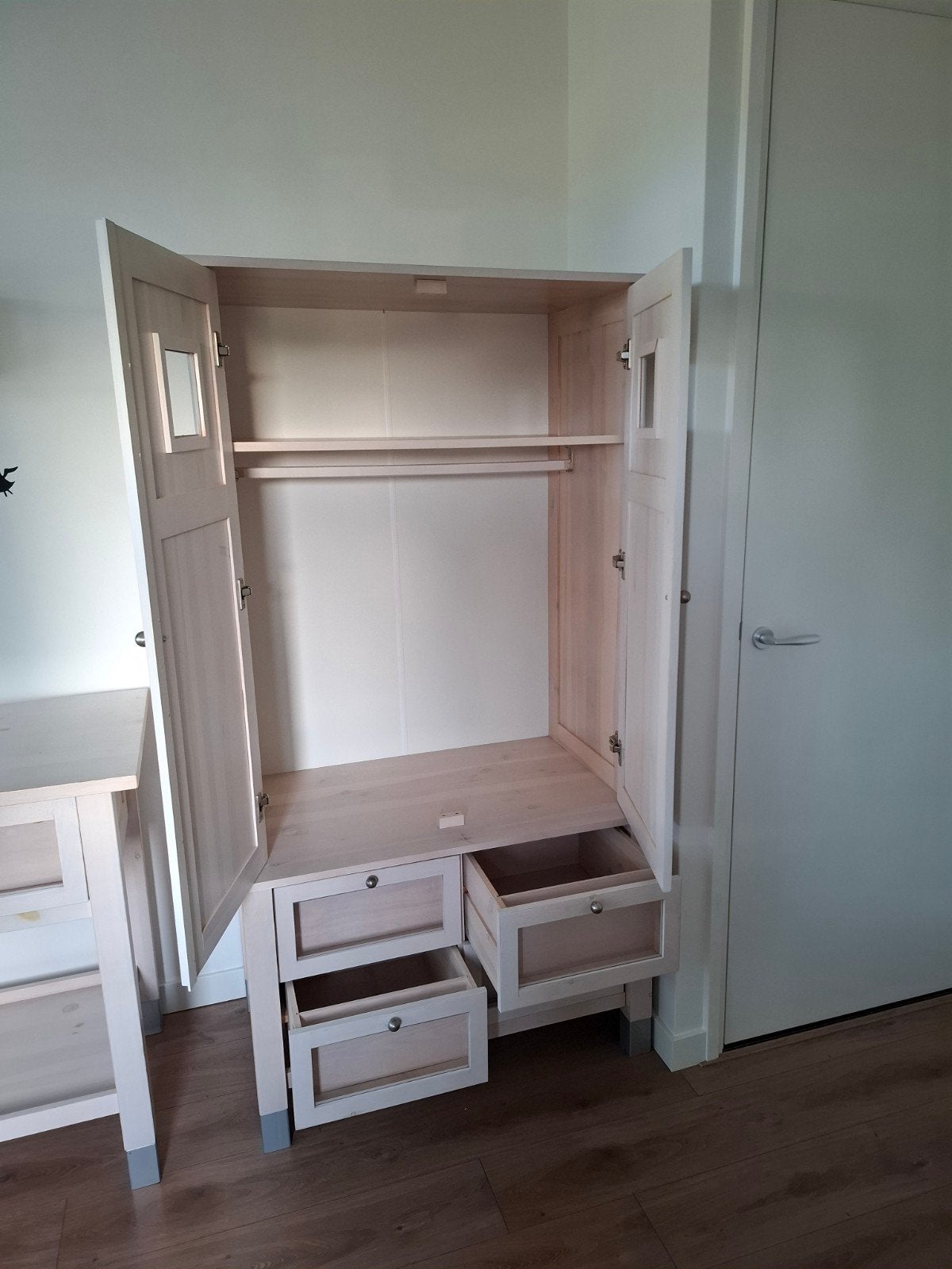 Complete kinderkamer set White Wash, Ophalen, Gebruikt