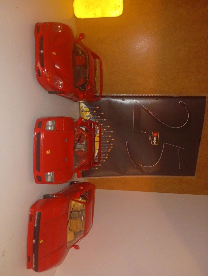 Ferrari F40 en F50 modelauto's - Bburago zo goed als nieuw, Ophalen of Verzenden, Zo goed als nieuw, Auto, Bburago