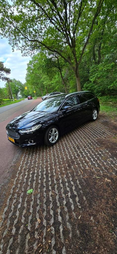 Ford Mondeo 2.0 ecoboost Wagon AUT 2017 Zwart, Auto's, Ford, Particulier, Mondeo, ABS, Achteruitrijcamera, Adaptieve lichten, Airbags