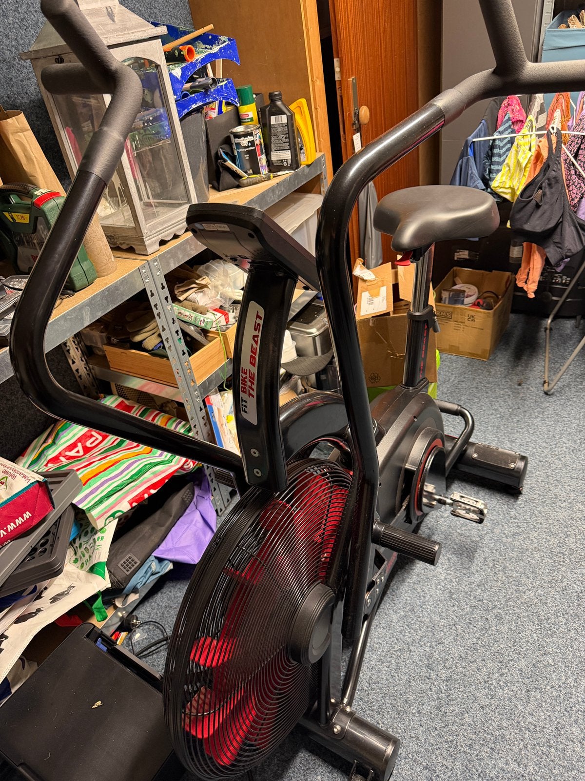 Fit Bike The Beast Airbike - Krachtige Cardio Training, Ophalen, Gebruikt, Armen, Airbike