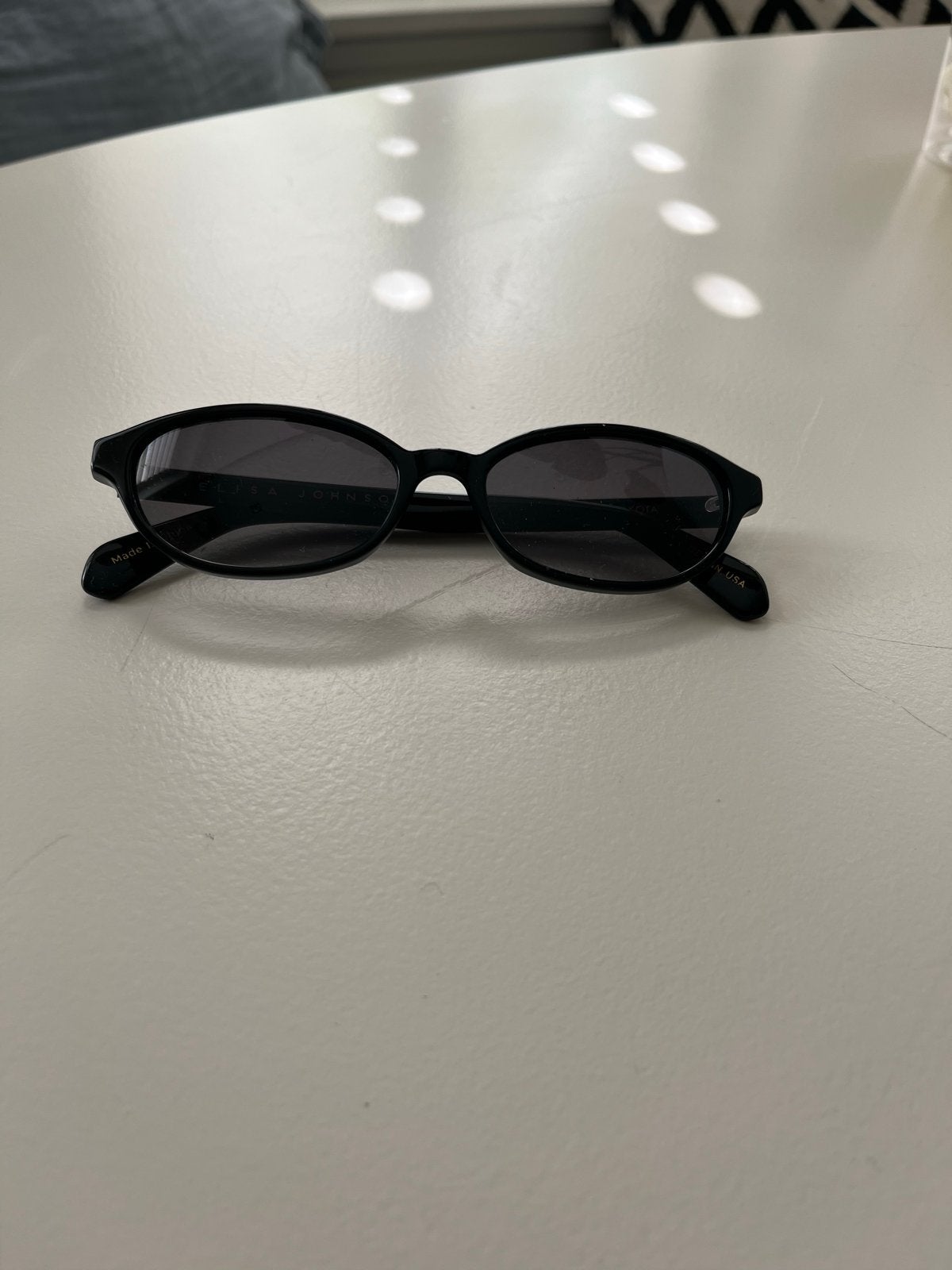 Elisa Johnson Gloss Black Zonnebril, Overige merken, Zonnebril, Zwart, Ophalen of Verzenden