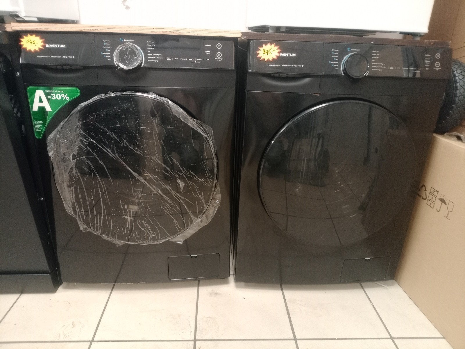Wasmachines B-keus - vanaf €299,-, Ophalen, 1200 tot 1600 toeren, Energieklasse A of zuiniger, 8 tot 10 kg