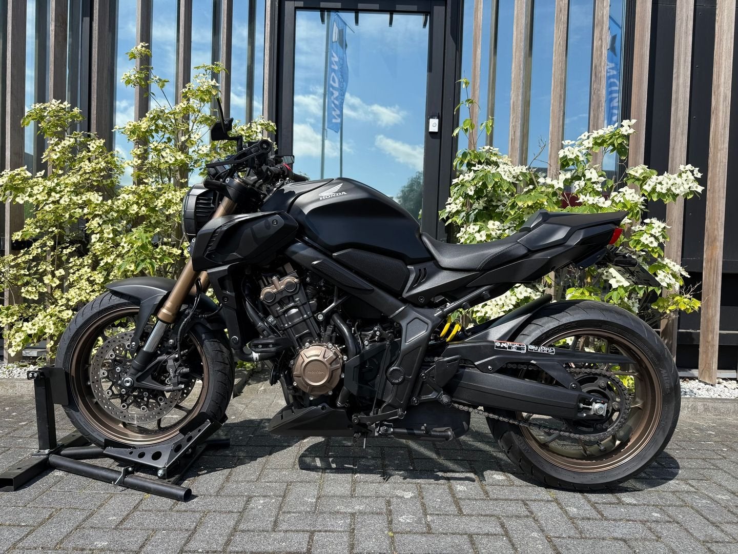 HONDA CB 650 R -2021- Black Edition - Full Option! CB650R, HONDA, 4 cilinders, 649 cc, Bedrijf