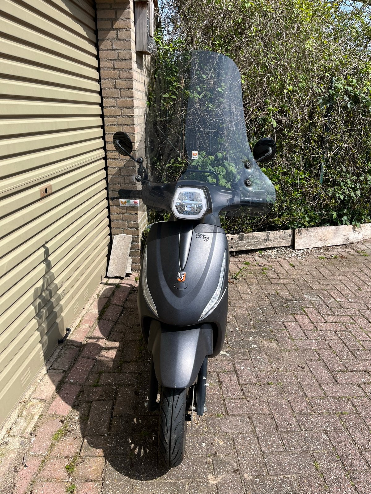La Souris scooter mat zwart, Ophalen, Gebruikt, Benzine, Overige merken