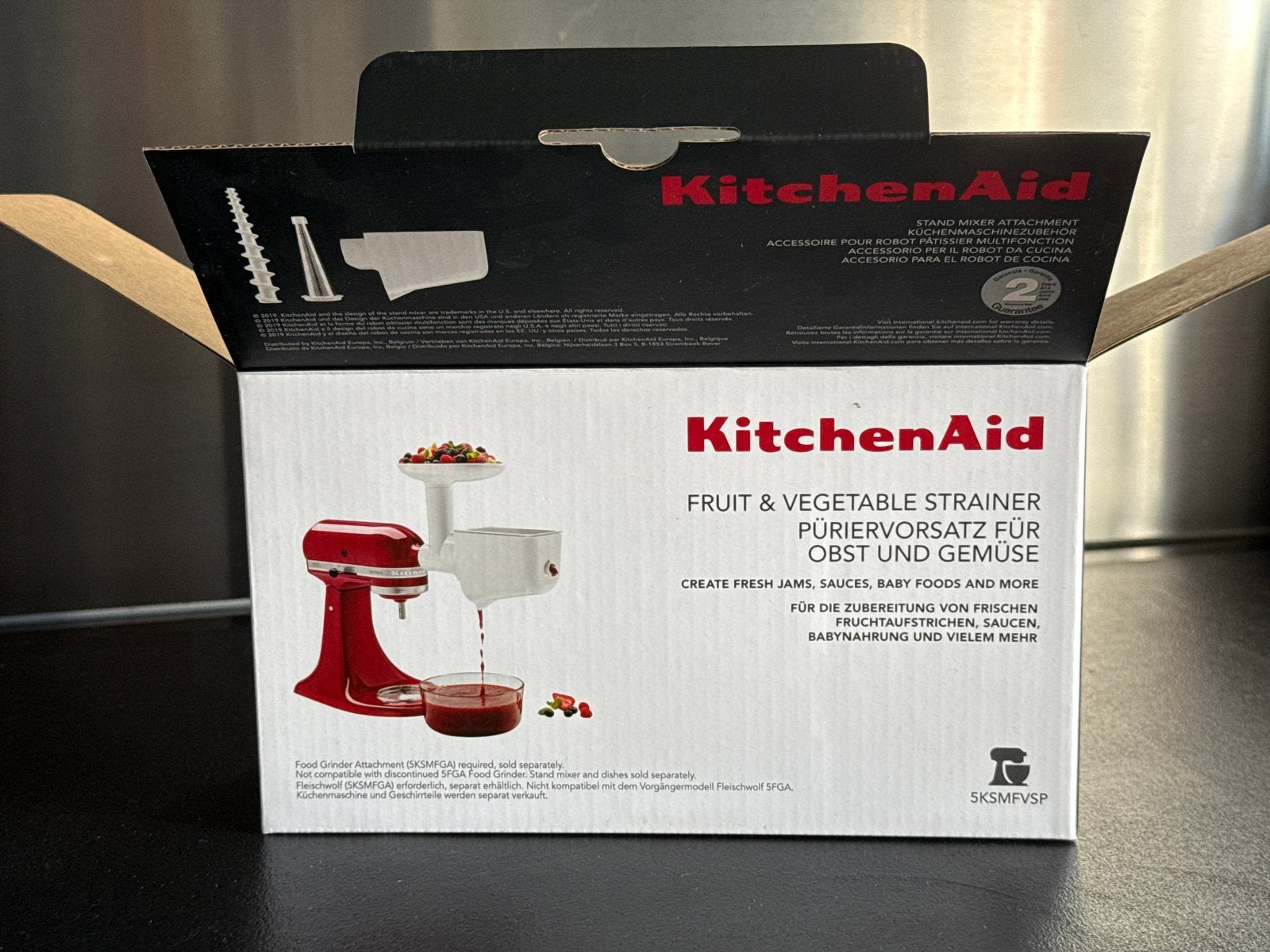 Kitchenaid Fruit- & Groentezeef NIEUW IN DOOS, Ophalen of Verzenden, Nieuw