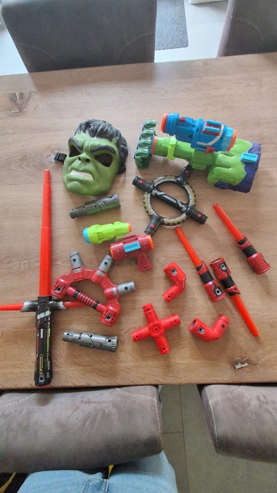 Grote set speelgoed: Star Wars, Hulk, Ophalen of Verzenden, Gebruikt