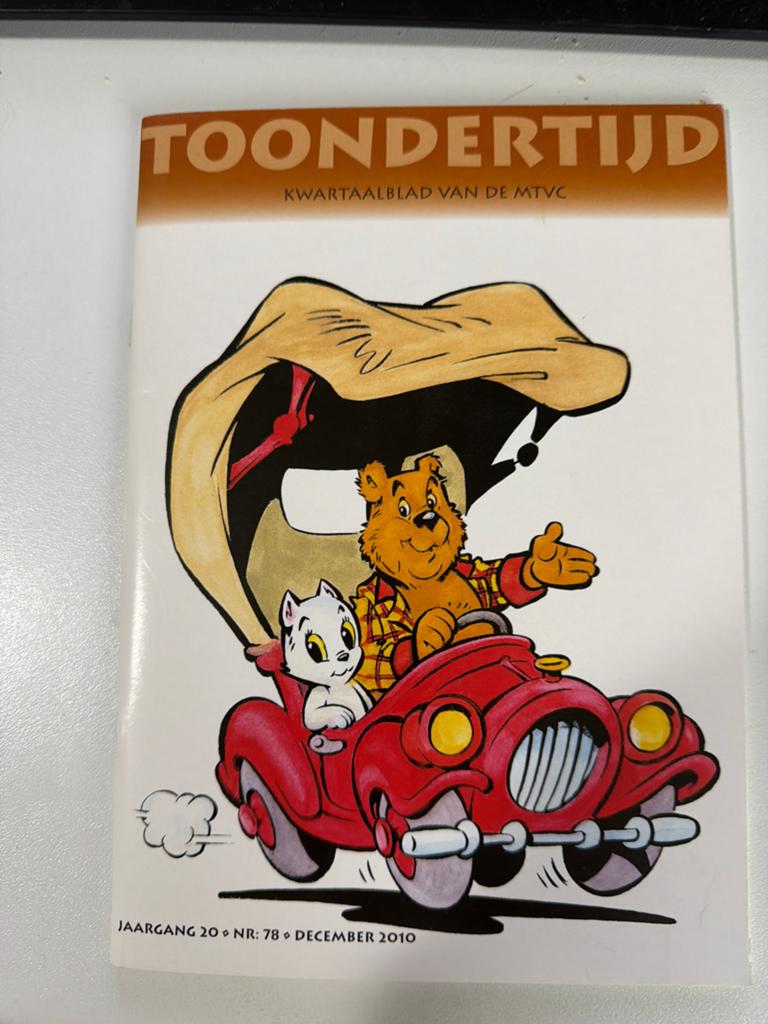 Toondertijd Kwartaalblad MTVC Jaargang 20 Nr. 78 Dec 2010, Ophalen of Verzenden, Zo goed als nieuw, Overige typen