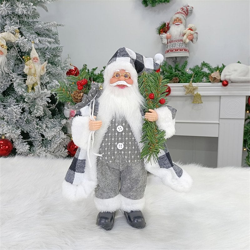 Kerstman Pop 6 (Kerst Poppetje Figuurtje Beeldje Decoratie), Verzenden, Nieuw