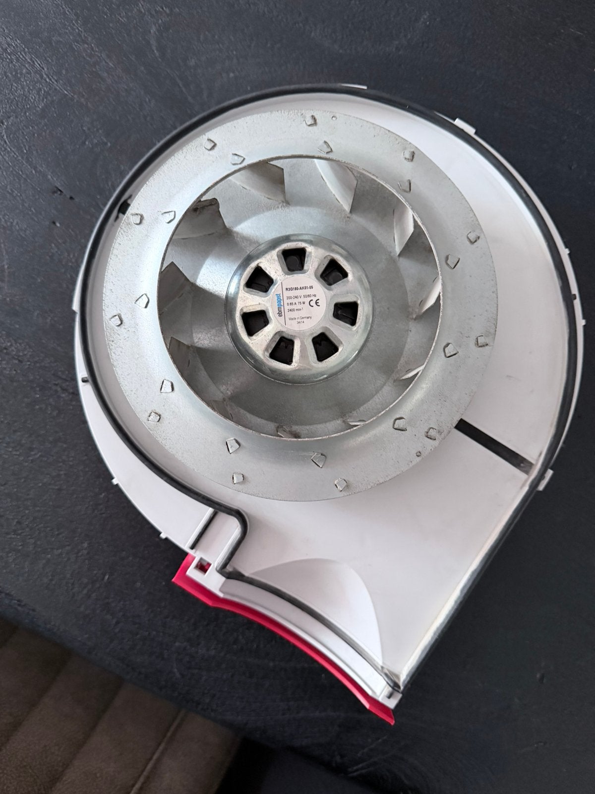 Zehnder Comfofan S ventilatie – voor onderdelen of reparatie, Ophalen, Gebruikt, Ventilator
