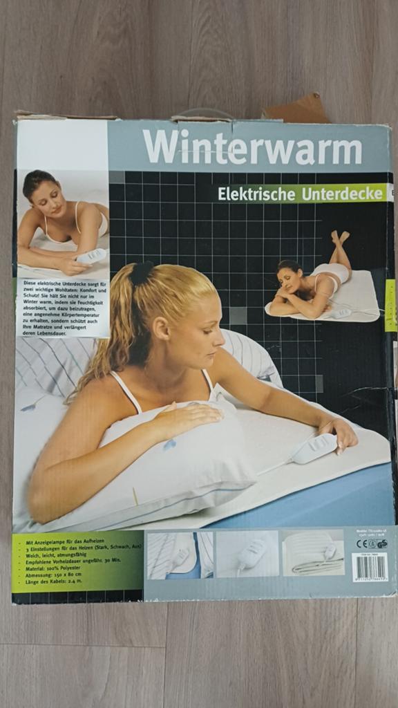 Elektrische deken - Eenpersoons, Eenpersoons, Wit, Overige typen, Ophalen of Verzenden