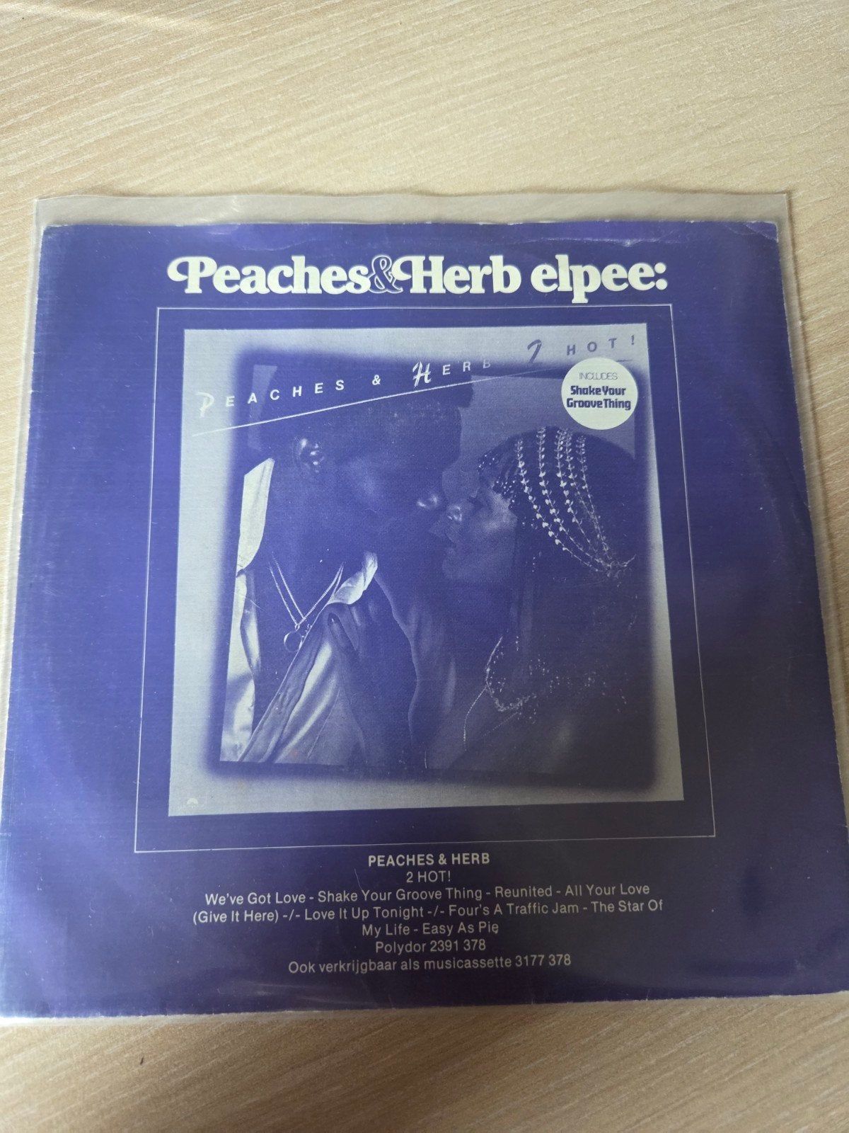 Peaches & Herb - Reunited / 2 Hot! Vinyl Singles, Gebruikt, 7 inch, EP, R&B en Soul