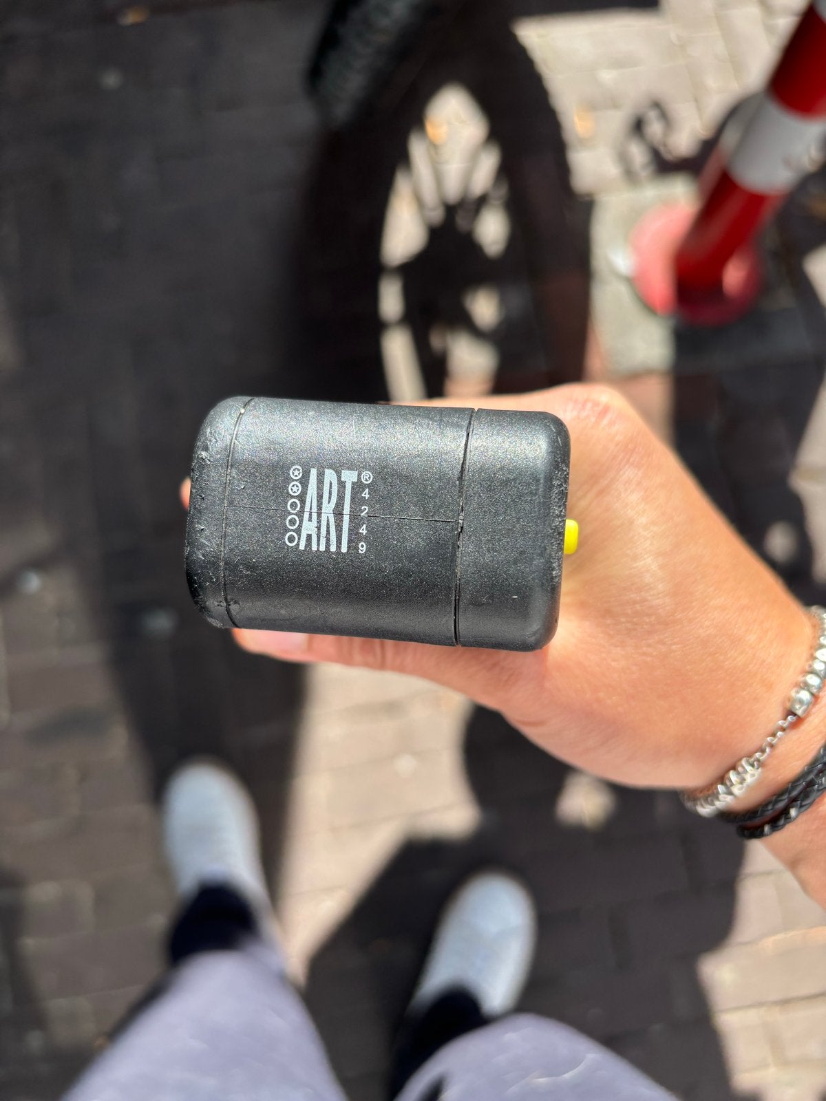 ART 2+ Vouwslot met houder voor fiets, Fietsen en Brommers, Fietsaccessoires | Fietssloten, Ophalen of Verzenden, Gebruikt, Vouwslot
