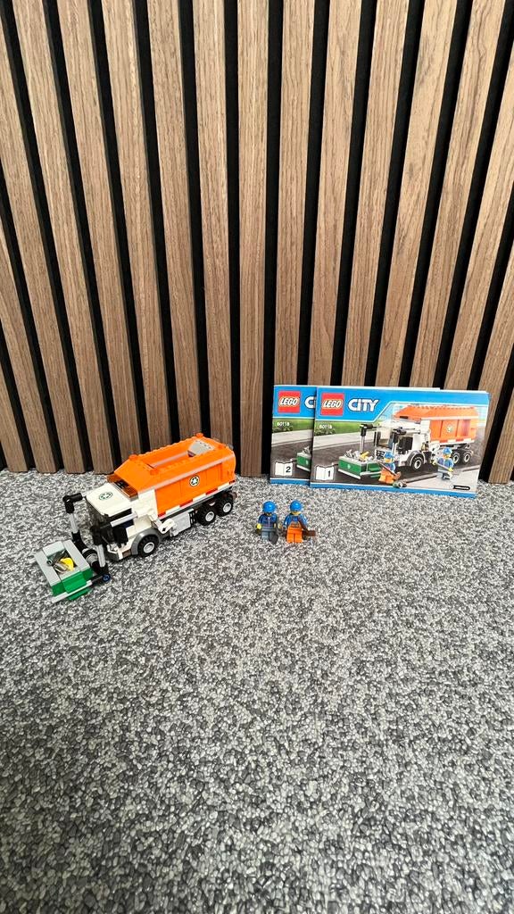 LEGO Vuilniswagen - 60118, Ophalen of Verzenden, Zo goed als nieuw, Losse stenen, Lego