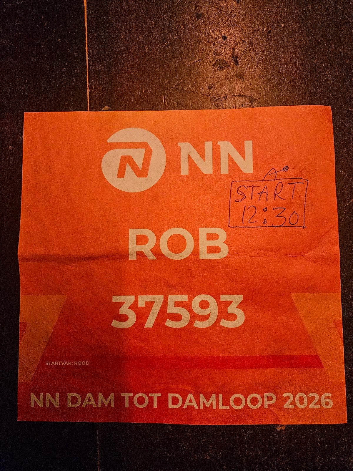 Dam tot dam 2026 startbewijs, Eén persoon, September