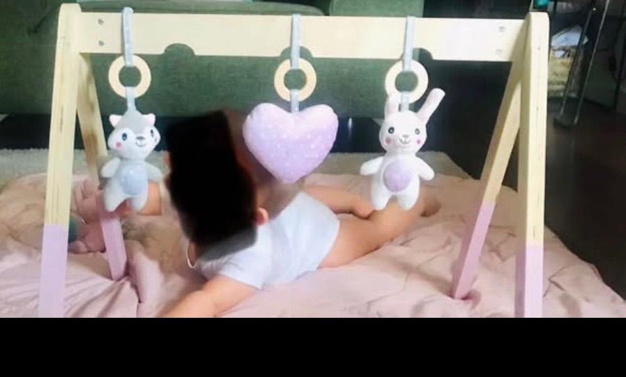 Baby gym, Kinderen en Baby's, Speelgoed | Babyspeelgoed, Ophalen, Zo goed als nieuw, Babygym