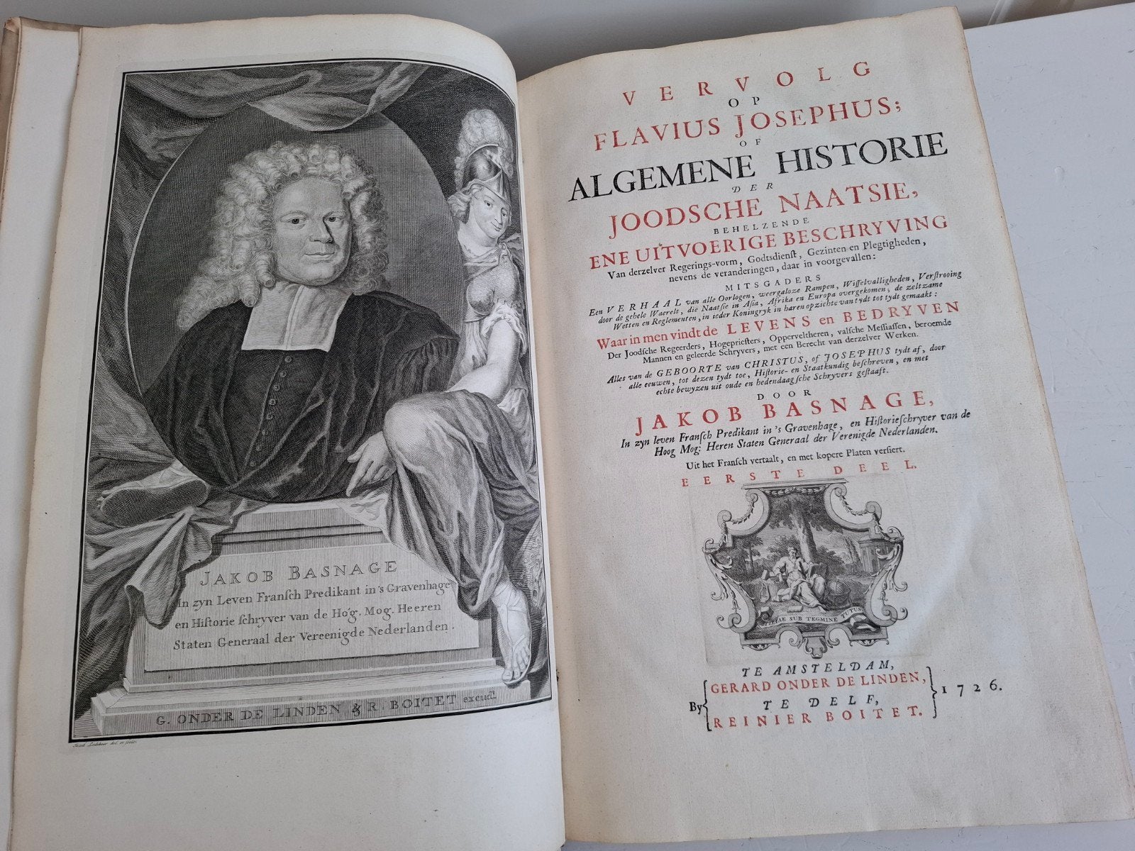 Jacob Basnage vervolg op Flavius Josephus, Antiek en Kunst, Ophalen of Verzenden