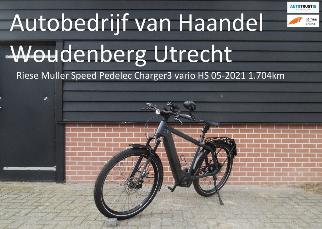 Riese & Müller Speed Pedelec Charger3 H53 vario HS 05-2021, Gebruikt, Am Alten Graben 2
64367  Mühltal, DE, Info@r-m.de, Riese & Müller