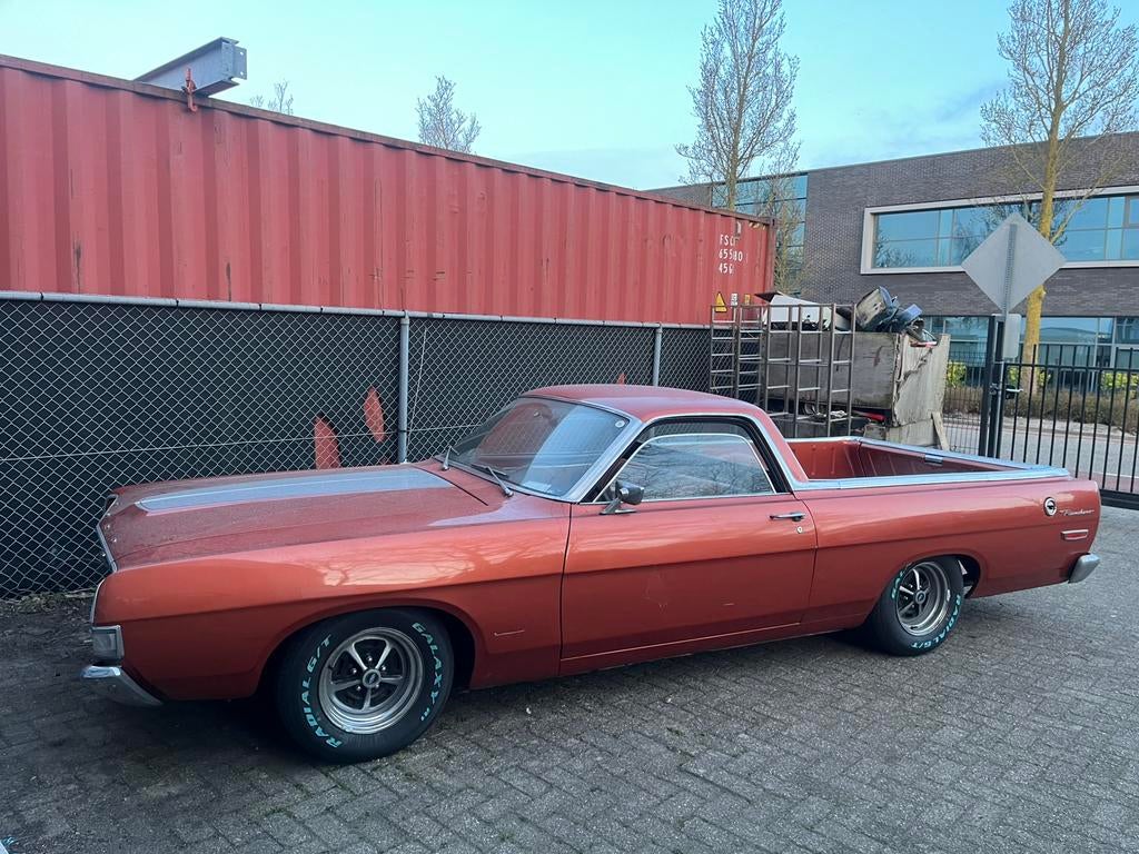 Ford Ranchero 1968 5.0 V8 met AOD automaat. Roestvrije wagen, Auto's, Particulier, Te koop