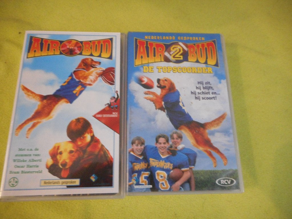 AIR BUD! Leuke Speelfilm Op VIDEO!, Verzenden, Alle leeftijden, Zo goed als nieuw, Actie en Avontuur