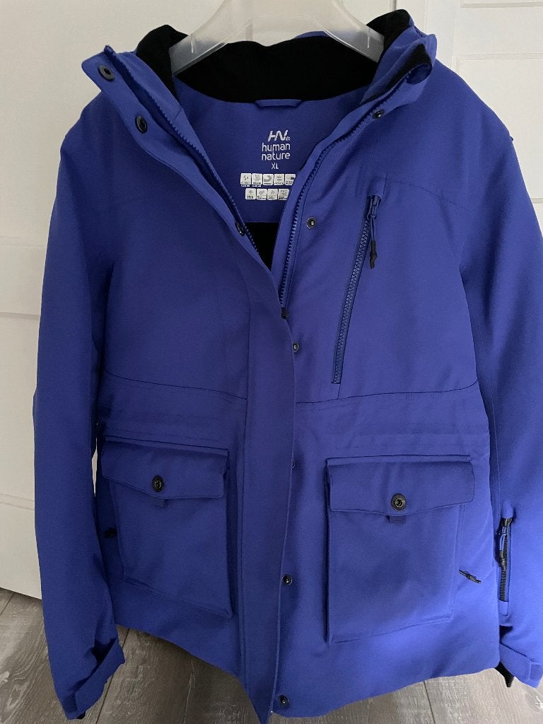 Human Nature Dames ski/winterjas Maat XL(44/46), Ophalen, Blauw, Maat 46/48 (XL) of groter, Nieuw