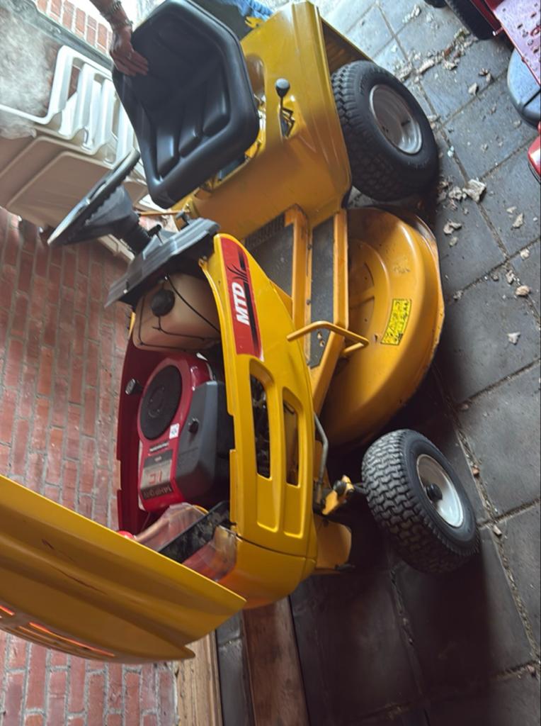 MTD Zitmaaier 14HP OHV - Krachtige Benzine Grasmaaier, Cirkelmaaier, Gebruikt, Elektrische starter, Ophalen of Verzenden
