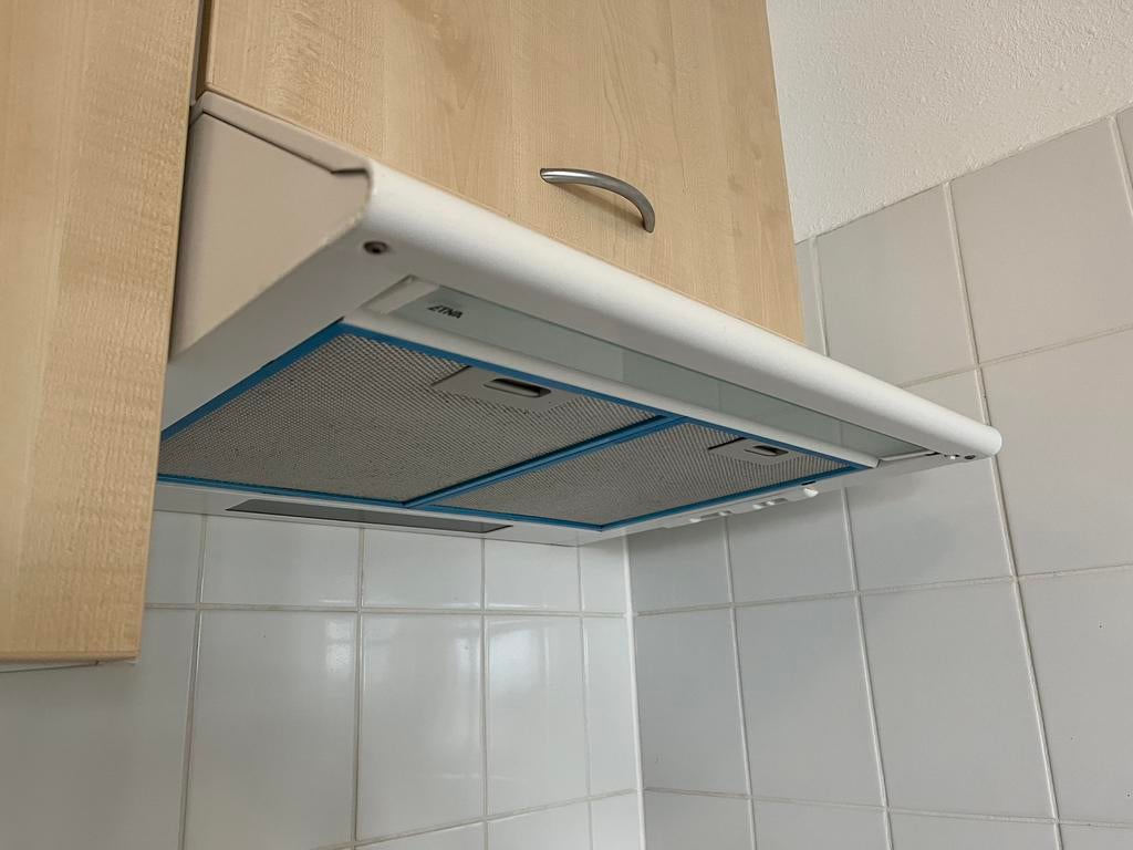 Onderbouw afzuigkap 60 cm etna, Witgoed en Apparatuur, Afzuigkappen, Zo goed als nieuw, Onderbouw afzuigkap, Minder dan 200 m³ per uur