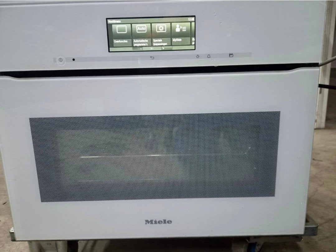 Miele H6800BPX Touch 2 Open + CVA 6805 | Brilliant White, Witgoed en Apparatuur, Minder dan 45 cm, Hete lucht, Ophalen of Verzenden