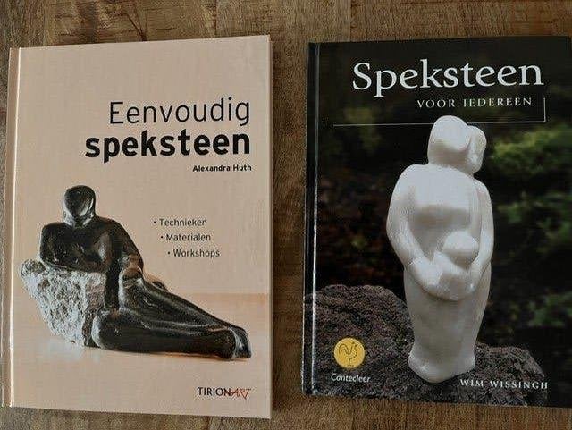 2x Speksteen boeken, Verzenden, Zo goed als nieuw, Overige onderwerpen
